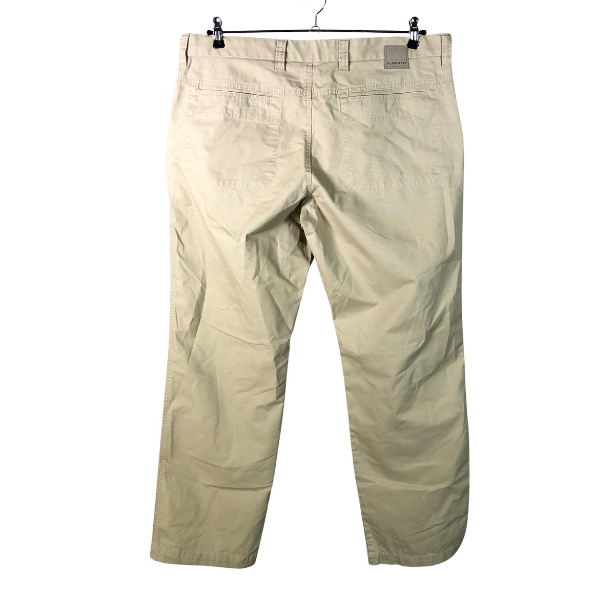 Miesten Alberto - Kangashousut, koko XXXL - Beige (2)
