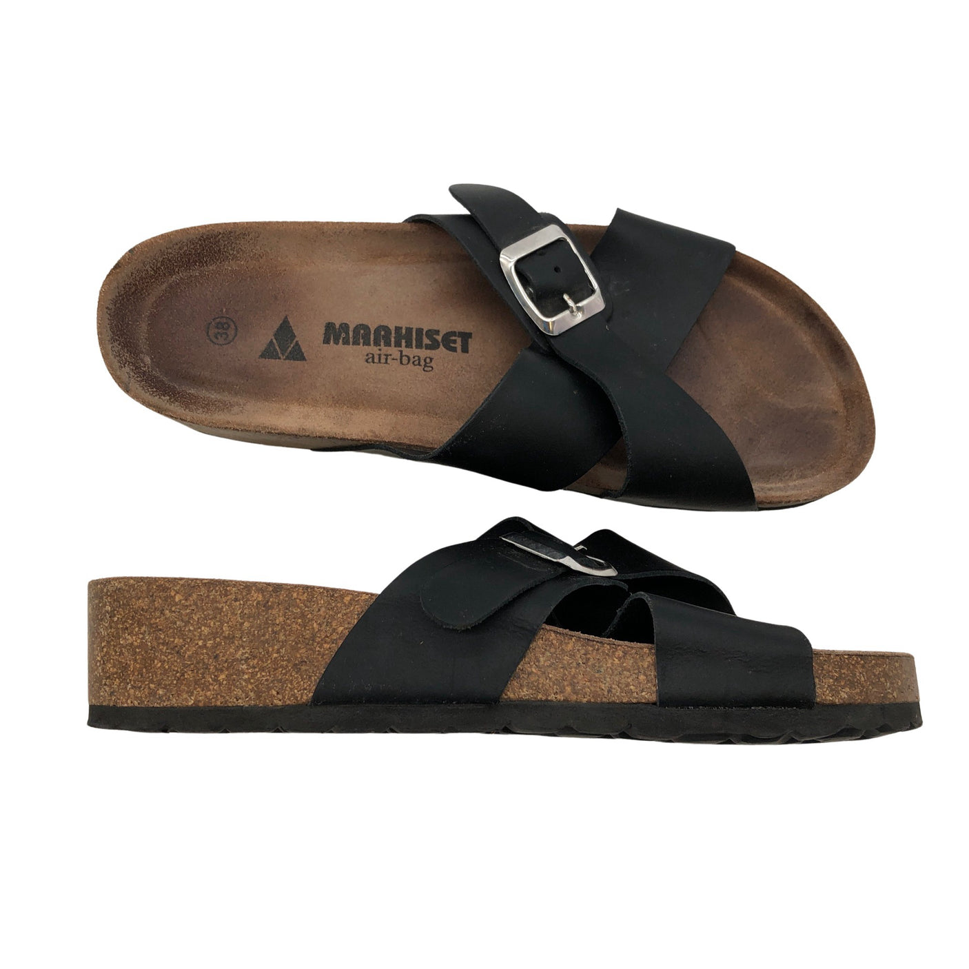 Unisex Maahiset - Sandaalit, koko 38 - (1)