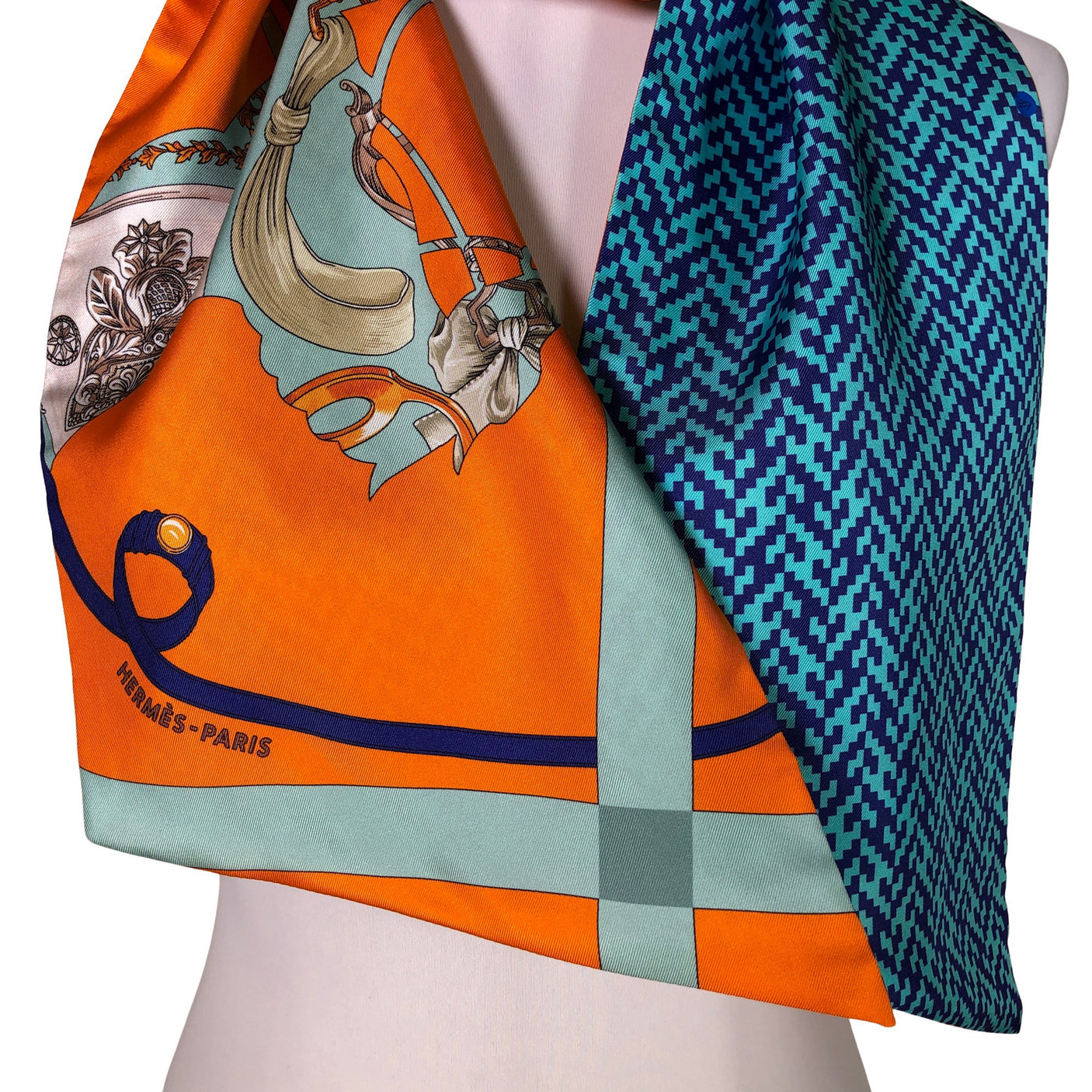 Unisex Hermès - Huivi, koko Midi - (2)