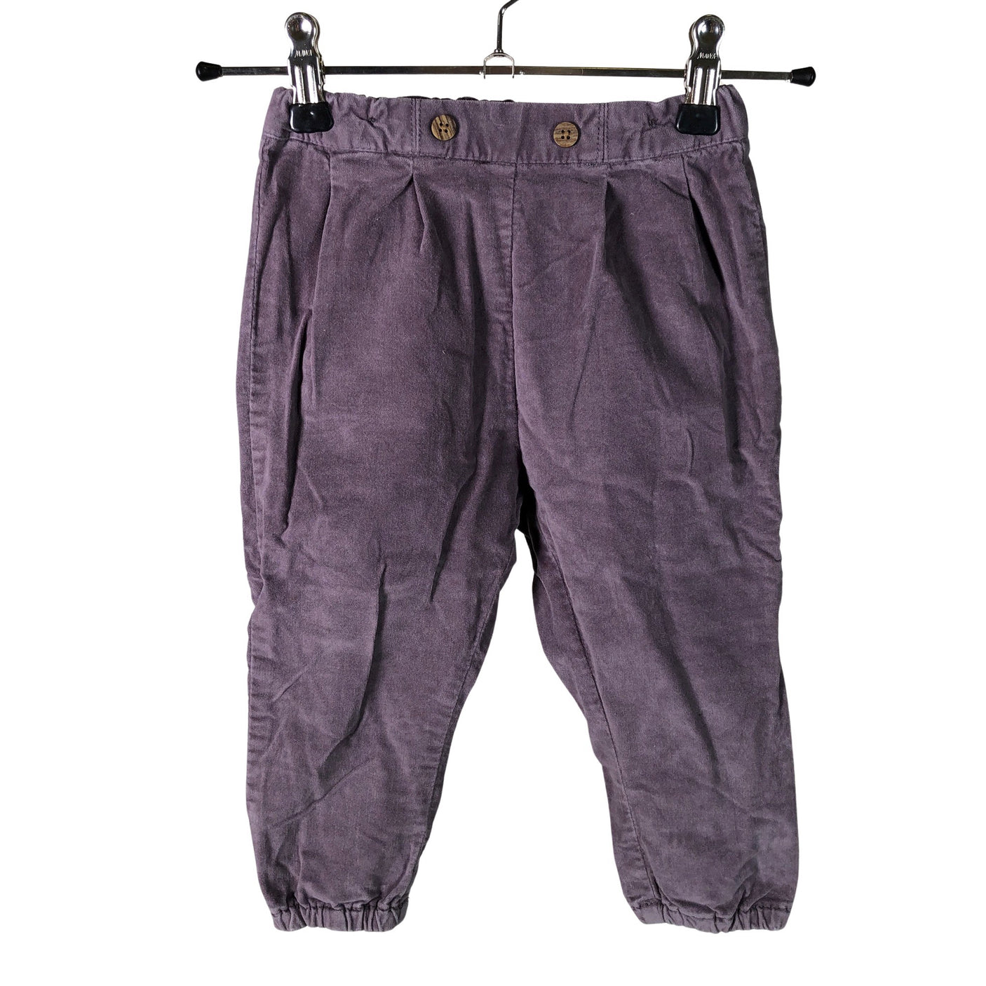 Unisex Newbie - Samettihousut, koko 80 - 86 - (1)