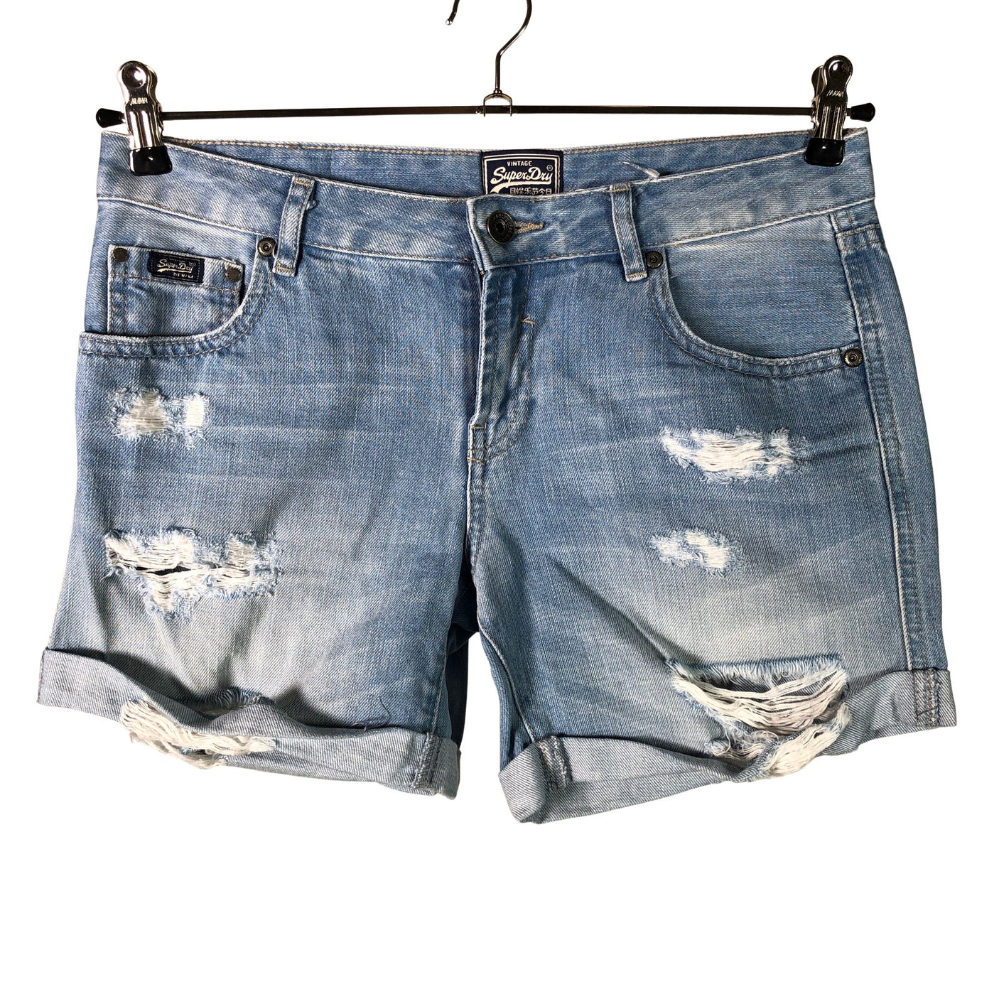 Unisex Superdry - Farkkushortsit, koko W26 - (1)