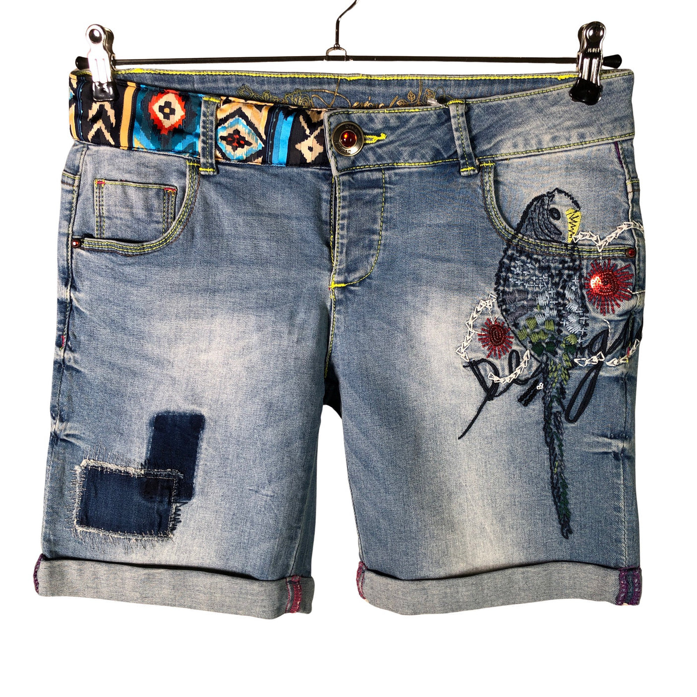 Unisex Desigual - Farkkushortsit, koko W29 - (1)