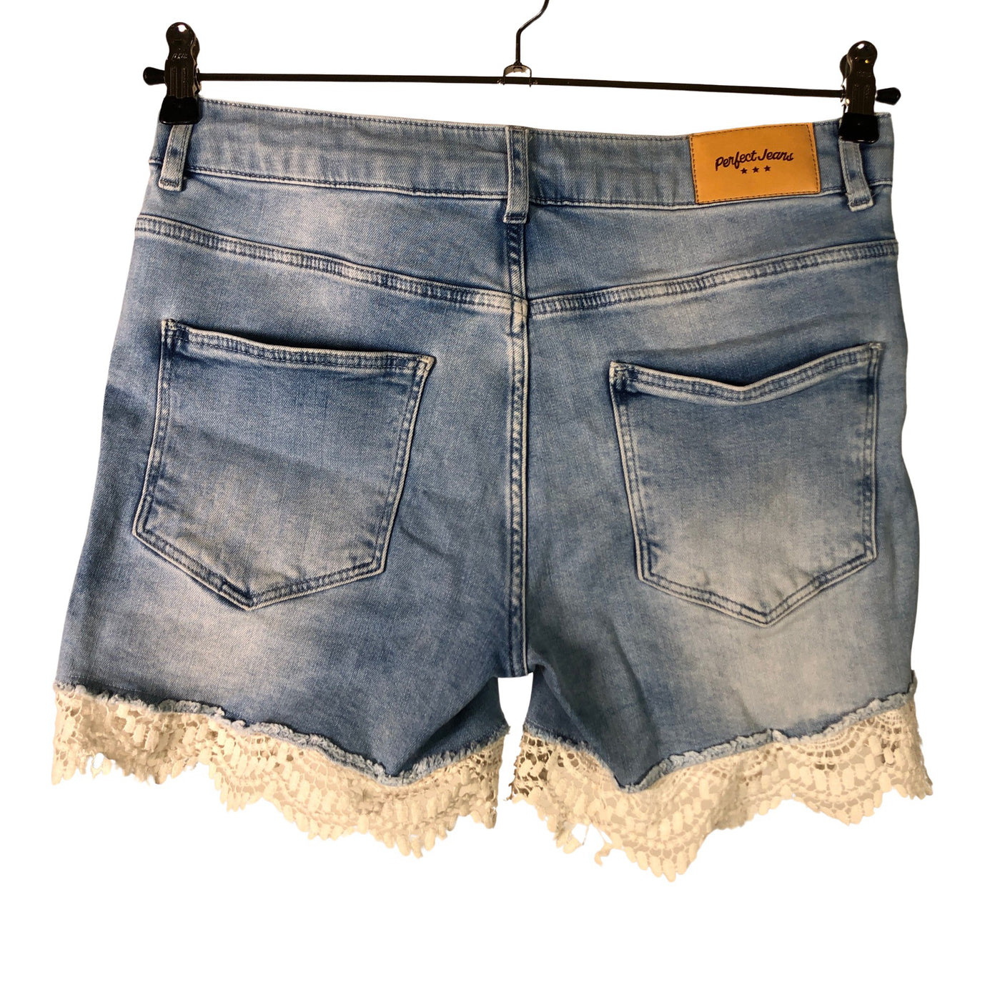 Unisex Perfect Jeans - Farkkushortsit, koko 36 - (2)