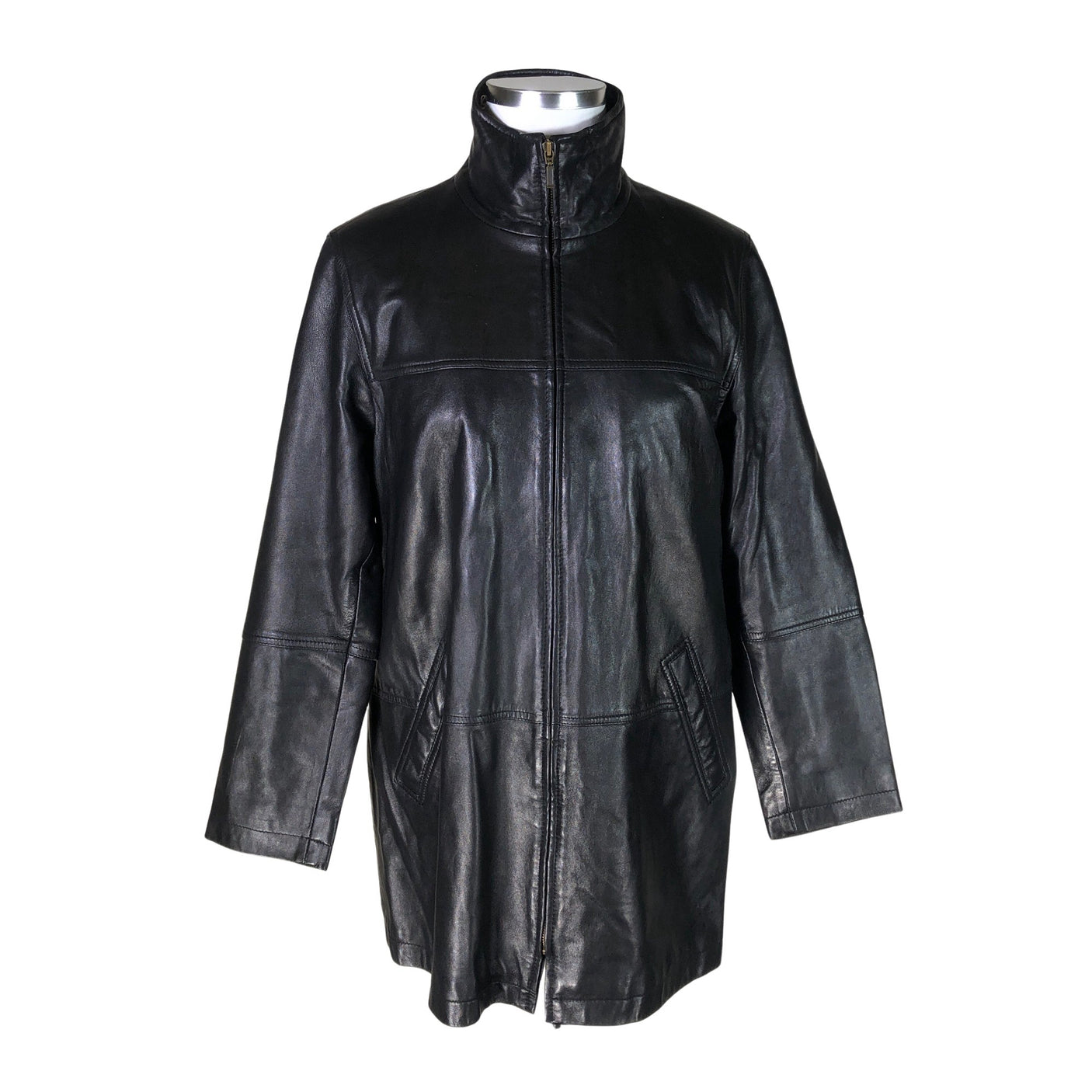 Unisex Trendzone - Nahkatakki, koko 42 - (3)