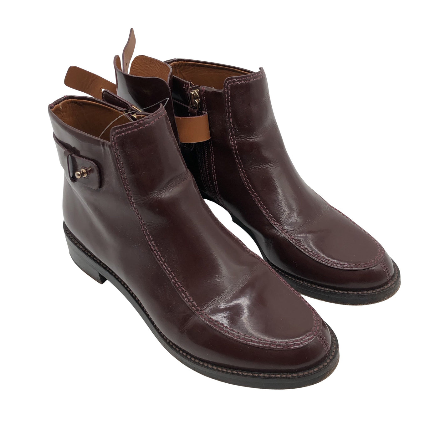 Naisten Tory Burch - Nilkkurit, koko 38 - Viininpunainen (4)