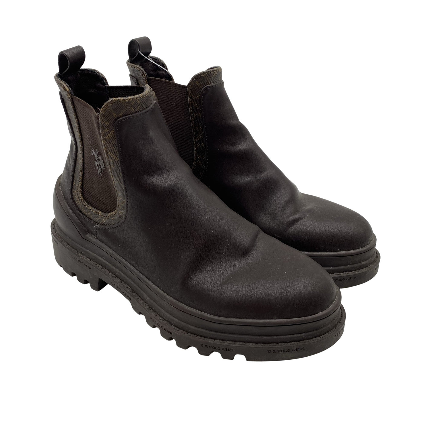 Naisten U.S. Polo Assn. - Nilkkurit, koko 38 - Ruskea (2)