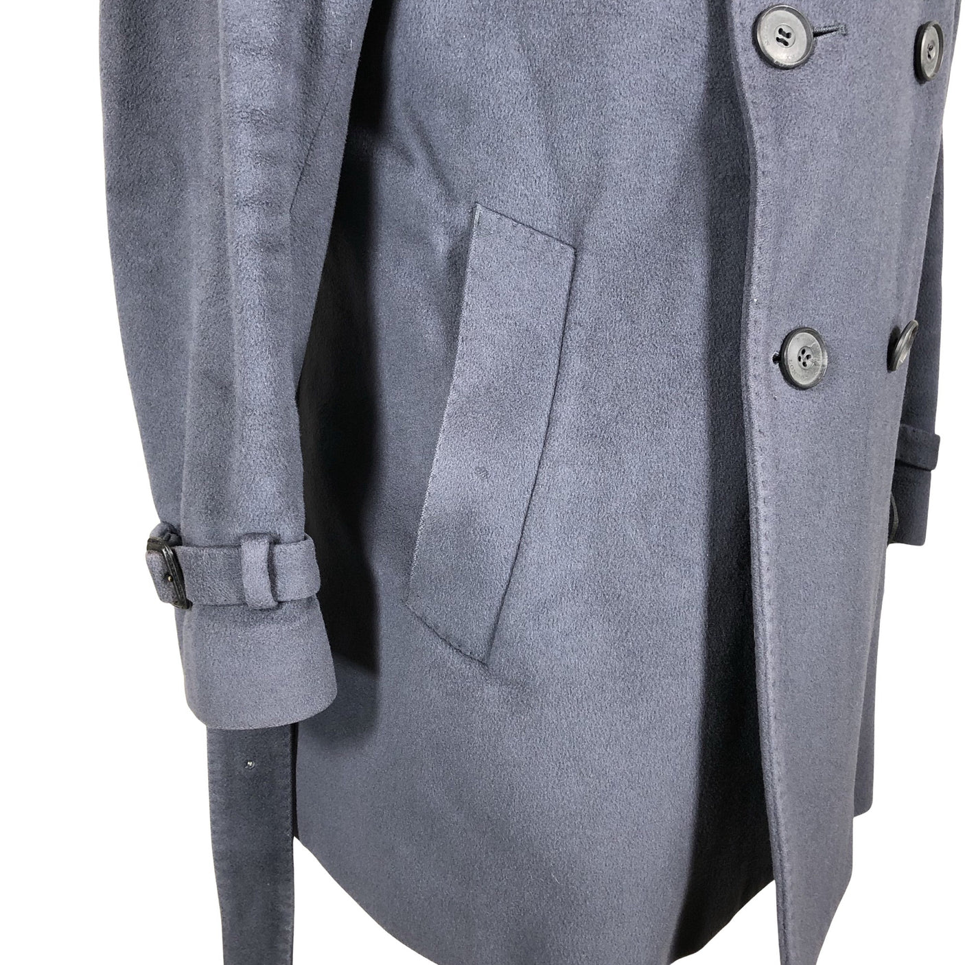 Miesten Burberry - Villakangastakki, koko L - Harmaa (4)
