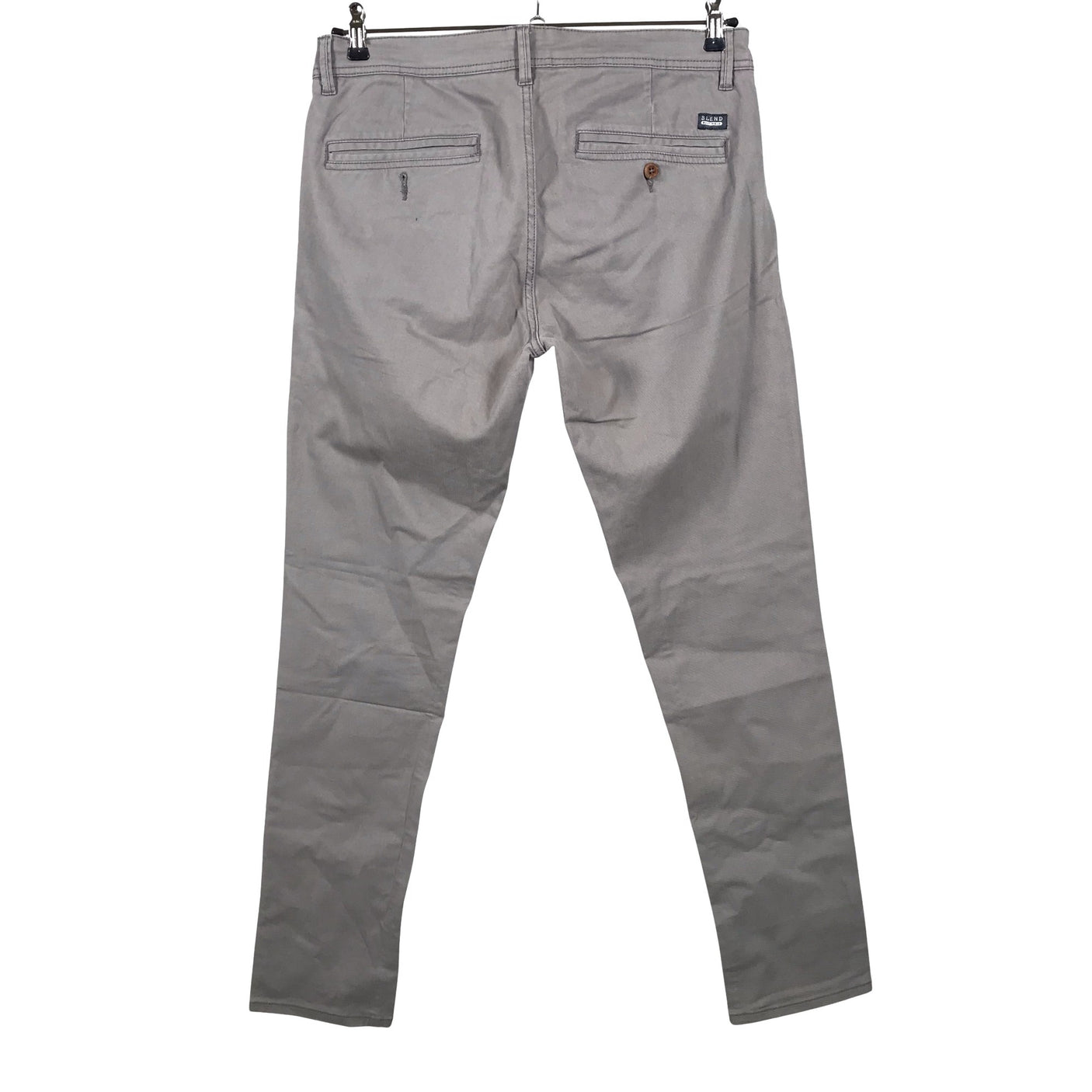 Miesten Blend - Kangashousut, koko W33 - Harmaa (2)