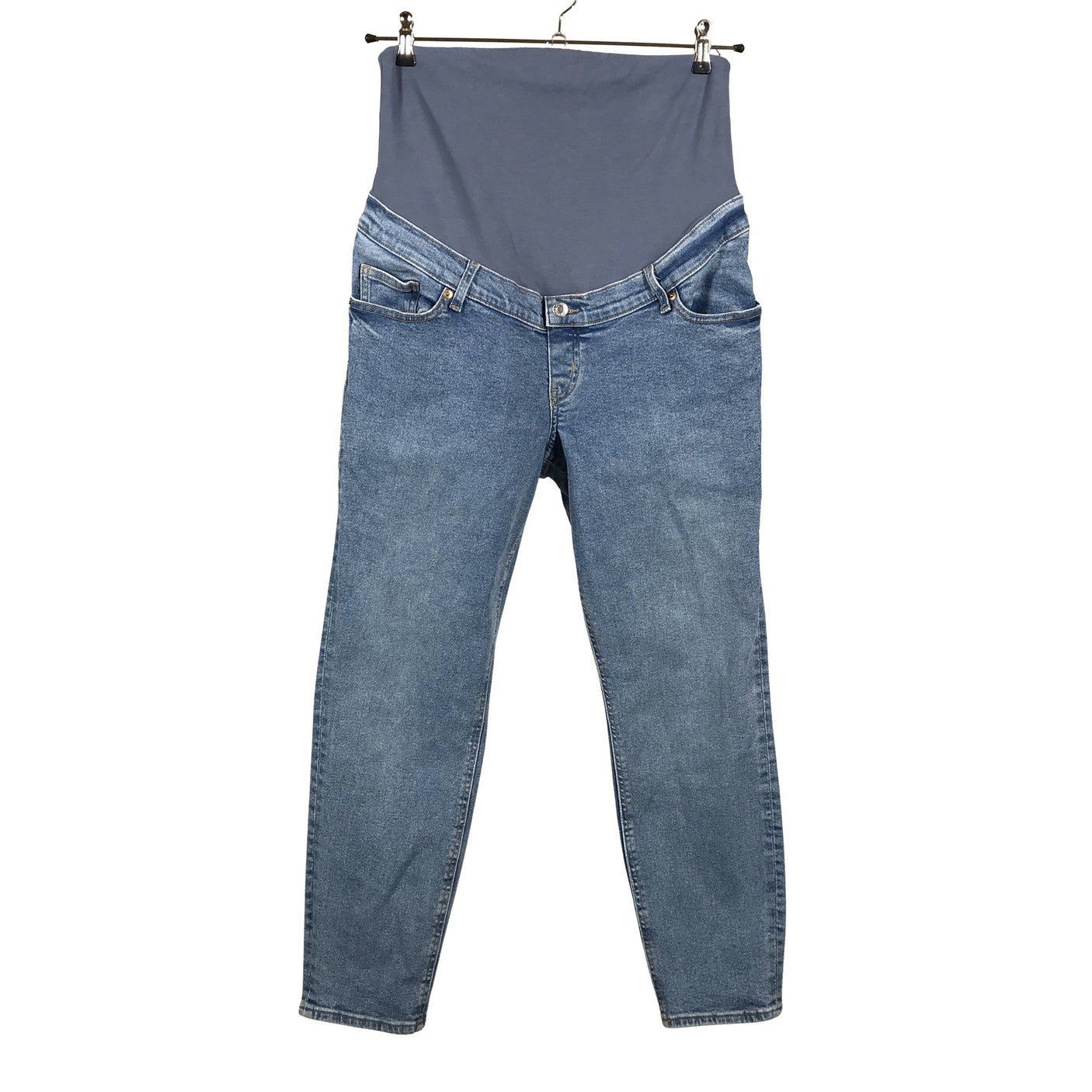 Naisten H&M Mama - Farkut, koko 38 - Vaaleansininen (1)