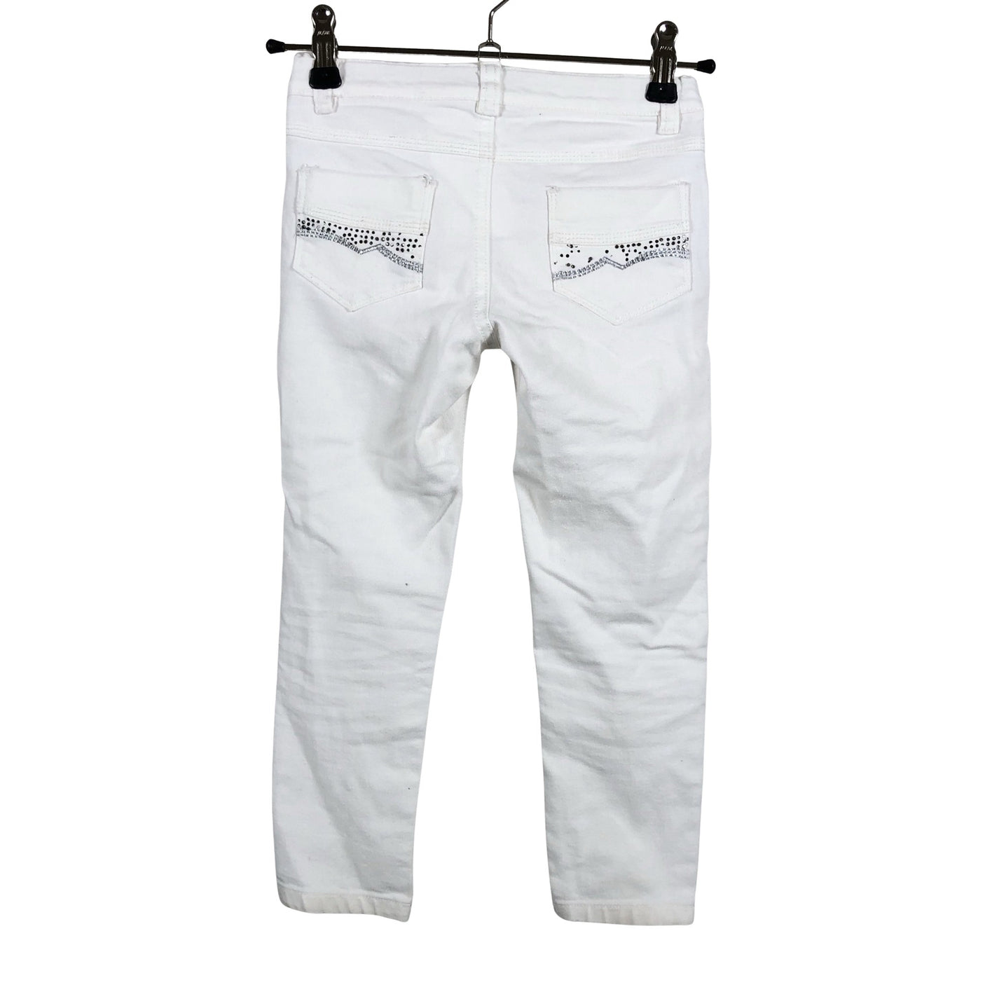 Unisex Creamie - Farkut, koko 104 - 110 - Valkoinen (2)