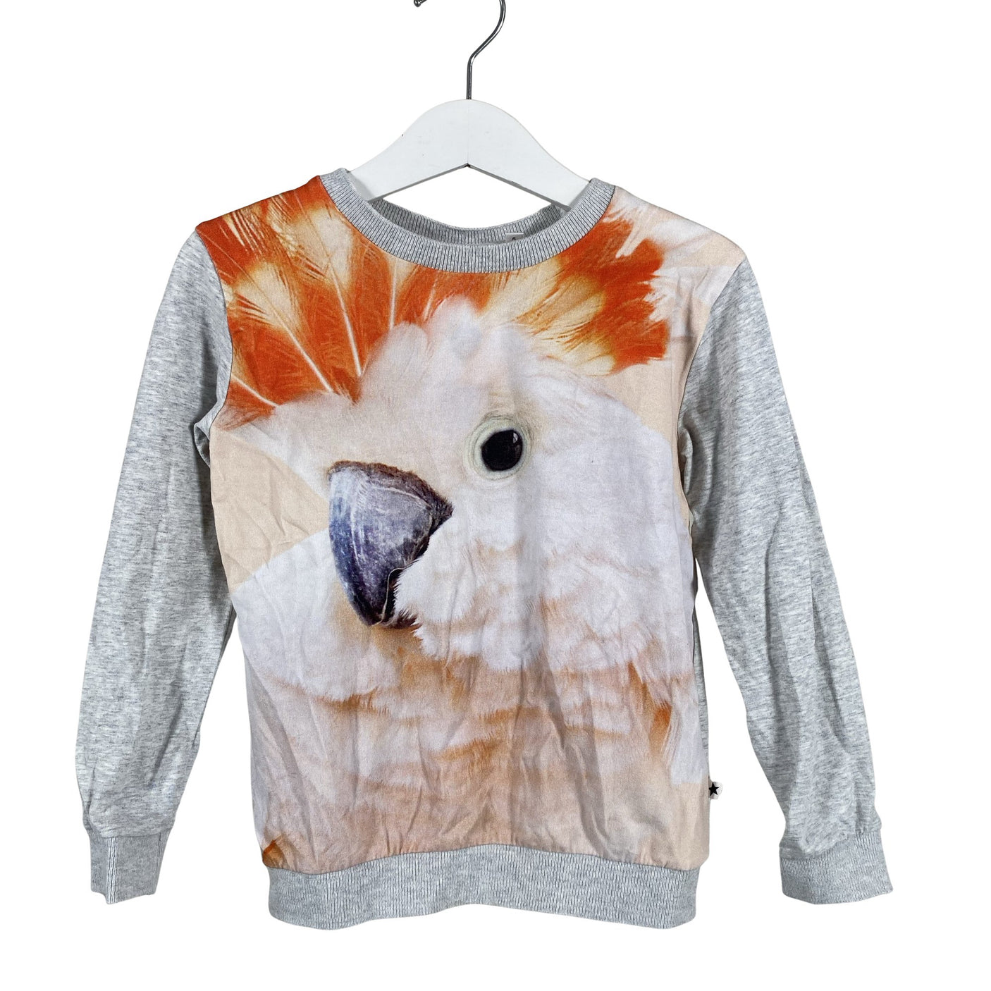 Unisex Molo Kids - Trikoopaita, koko 104 - 110 - Harmaa (1)