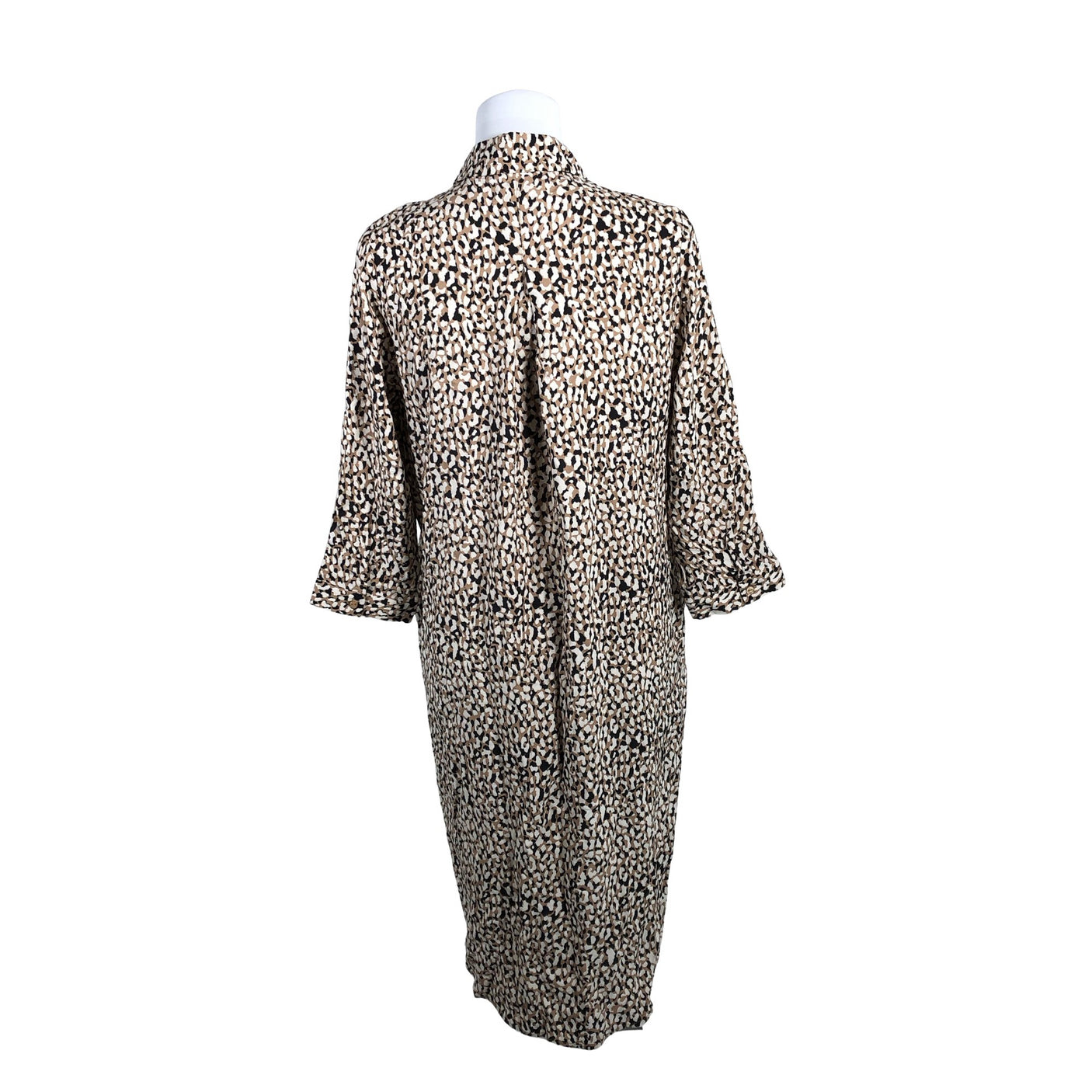 Naisten Cut & Pret - Sifonkimekko, koko 38 - Beige (2)