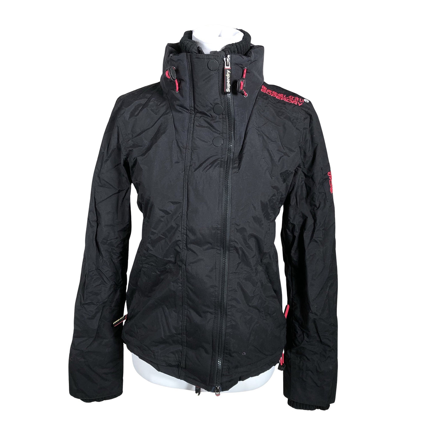 Naisten Superdry - Toppatakki, koko 36 - Musta (1)