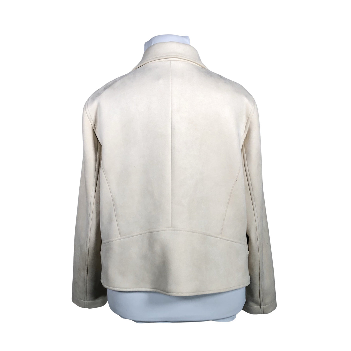 Naisten Gerry Weber - Nahkatakki, koko 46 - Luonnonvalkoinen (3)