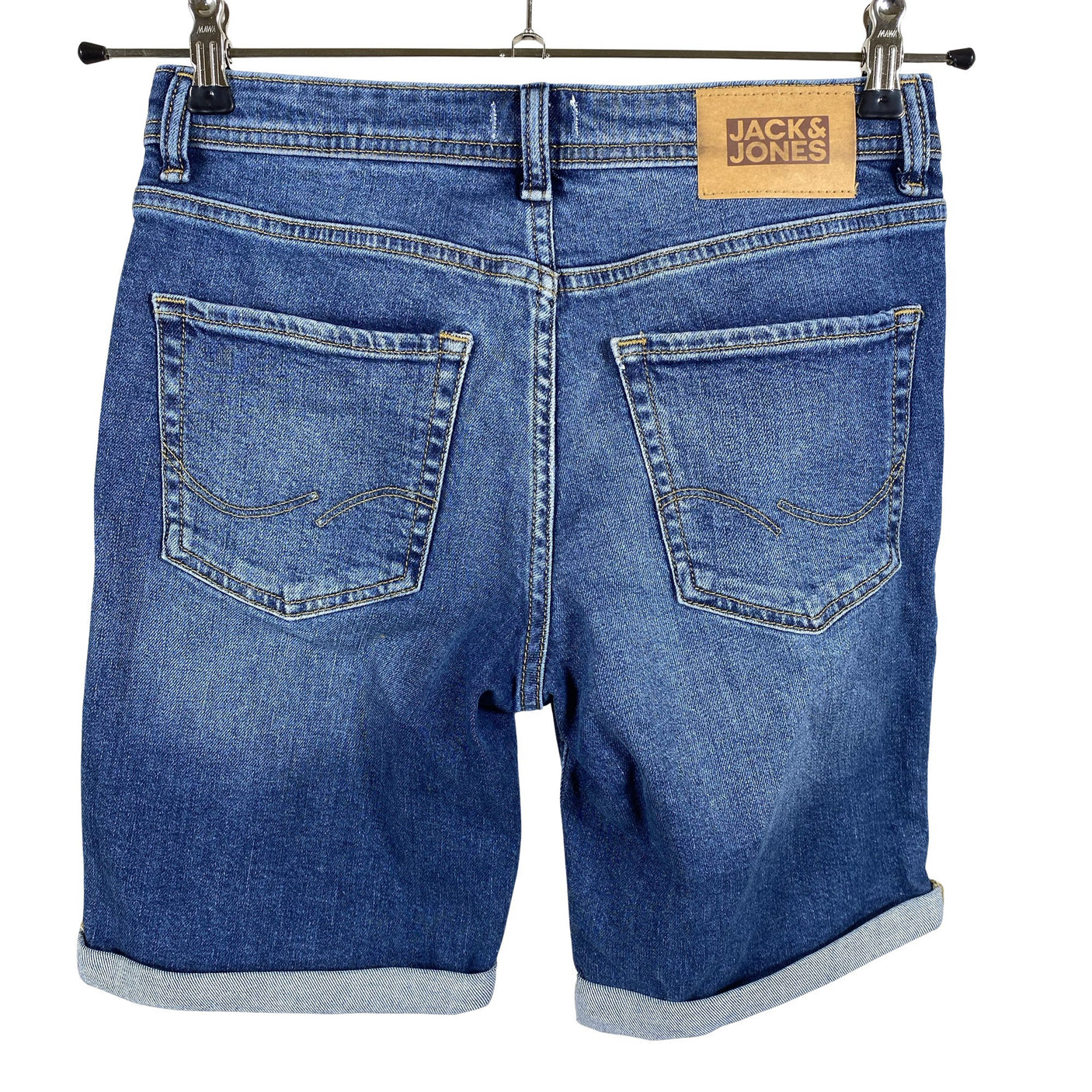Poikien Jack & Jones - Farkkushortsit, koko 152 - 158 - Sininen (2)