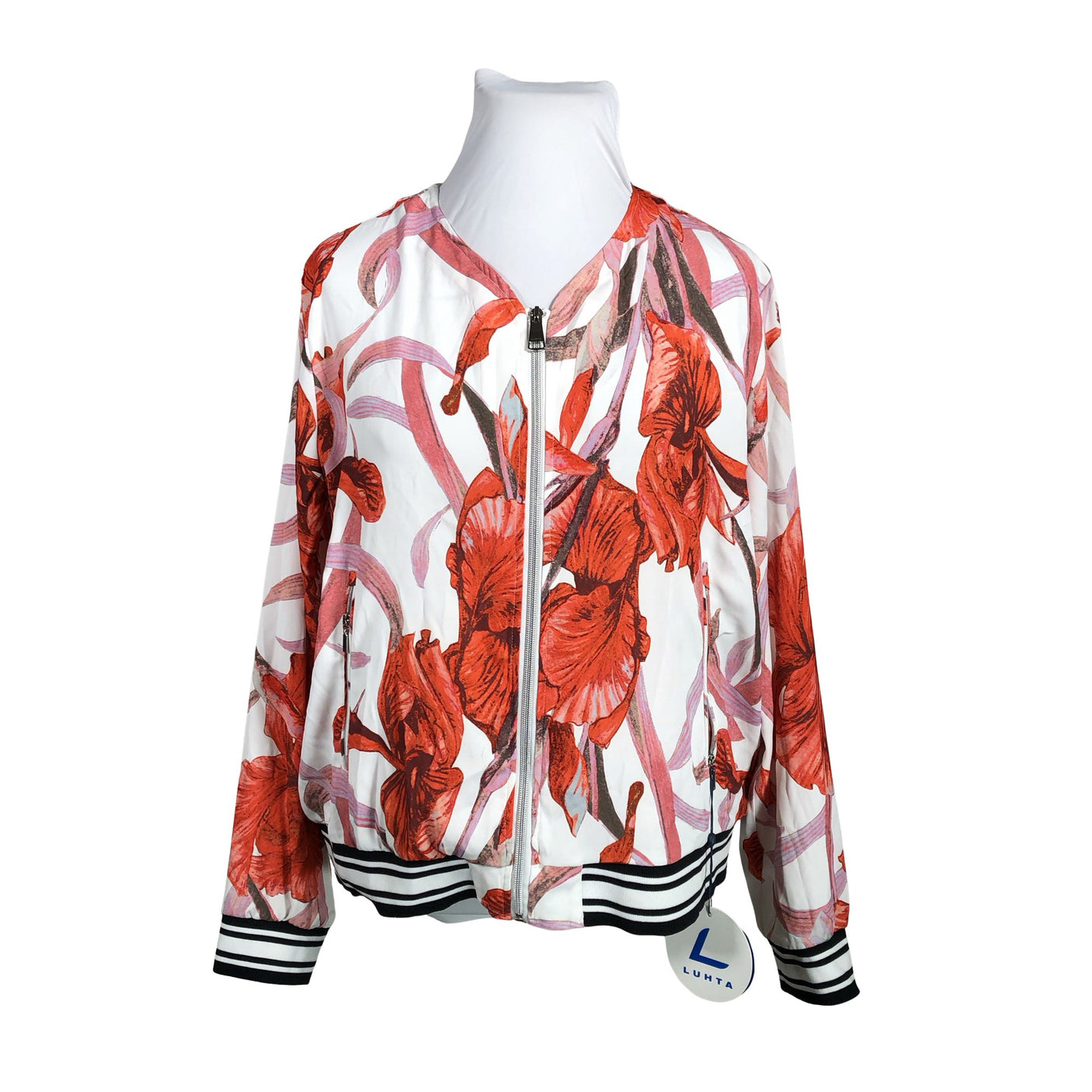 Naisten Luhta - Kesätakki, koko 46 - Valkoinen (1)