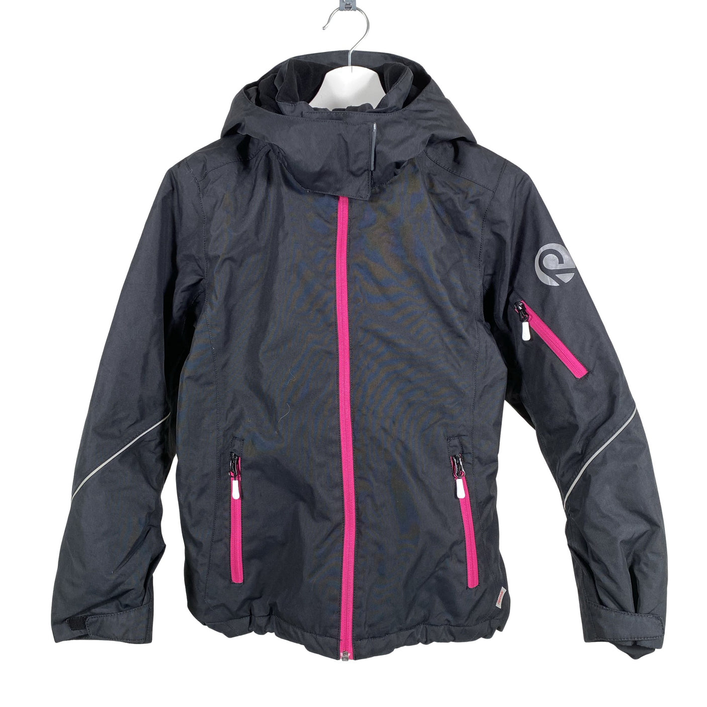 Tyttöjen Reima - Toppatakki, koko 140 - 146 - Musta (1)