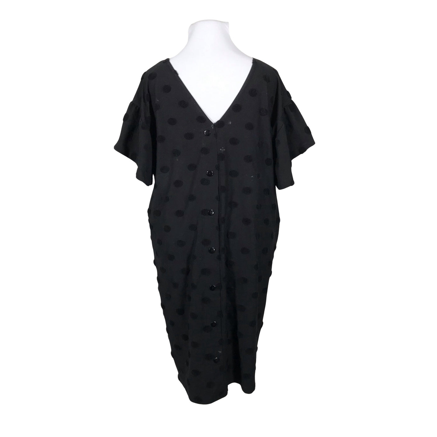 Naisten Aarrelabel - Trikoomekko, koko 44 - Musta (2)