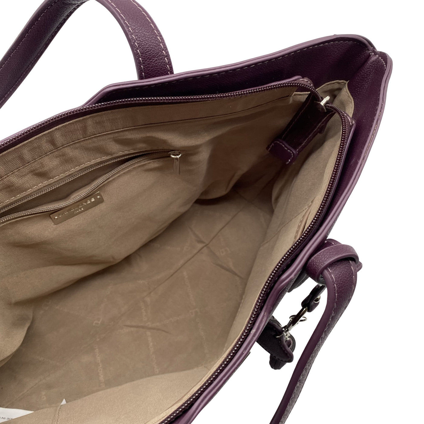 Naisten David Jones - Käsilaukku, koko Maxi - Violetti (2)