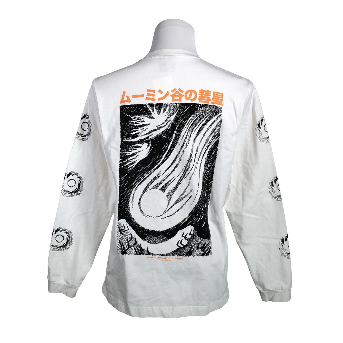 Miesten Nordic Buddies - Trikoopaita, koko M - Valkoinen (2)