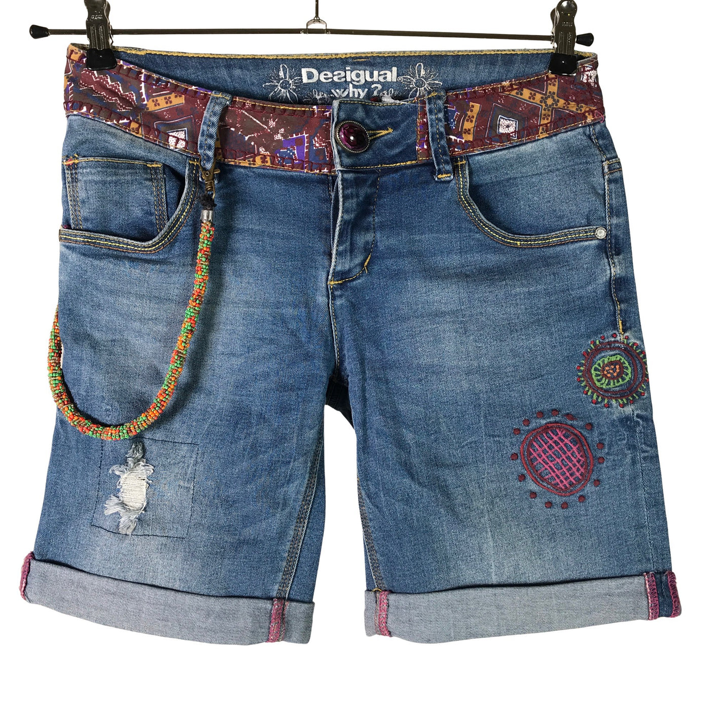 Unisex Desigual - Farkkushortsit, koko 38 - (1)
