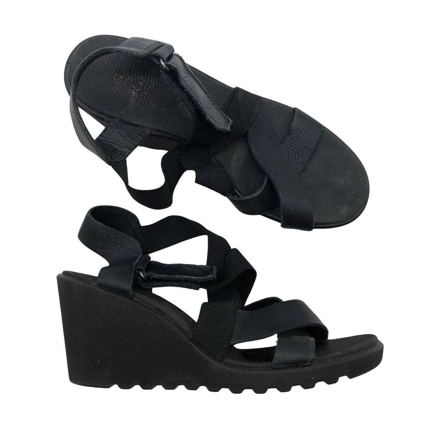 Unisex Ecco - Kiilakorkosandaalit, koko 38 - (1)