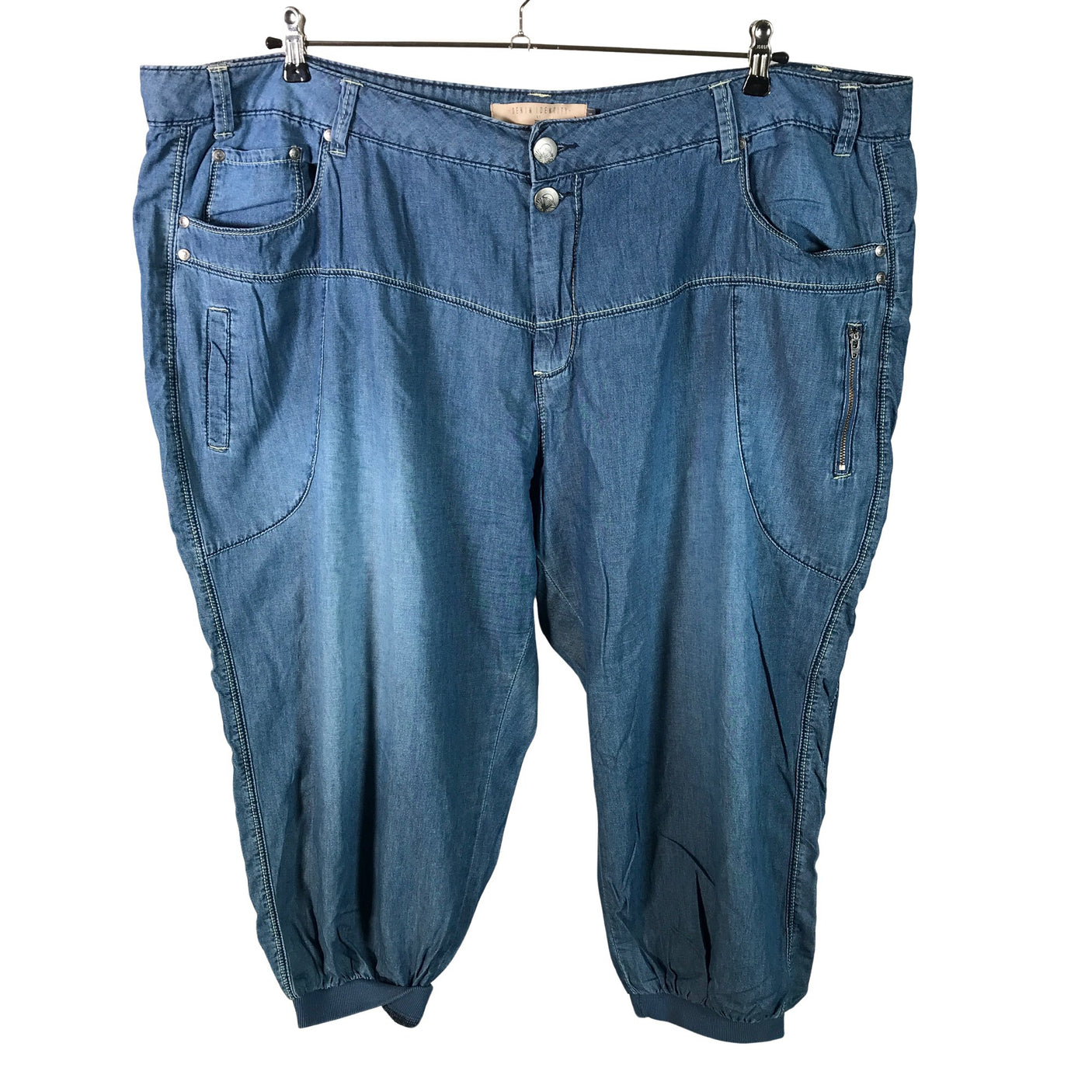 Unisex Zizzi - Farkkucaprit, koko 54 - (1)