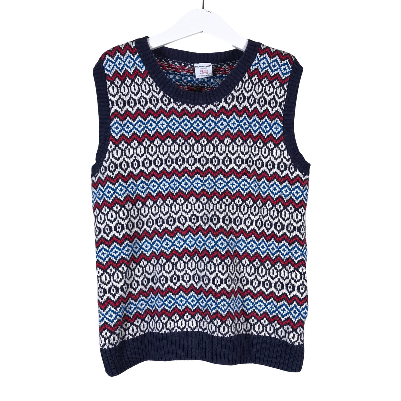 Unisex Polarn O. Pyret - Neuleliivi, koko 134 - 140 - (1)