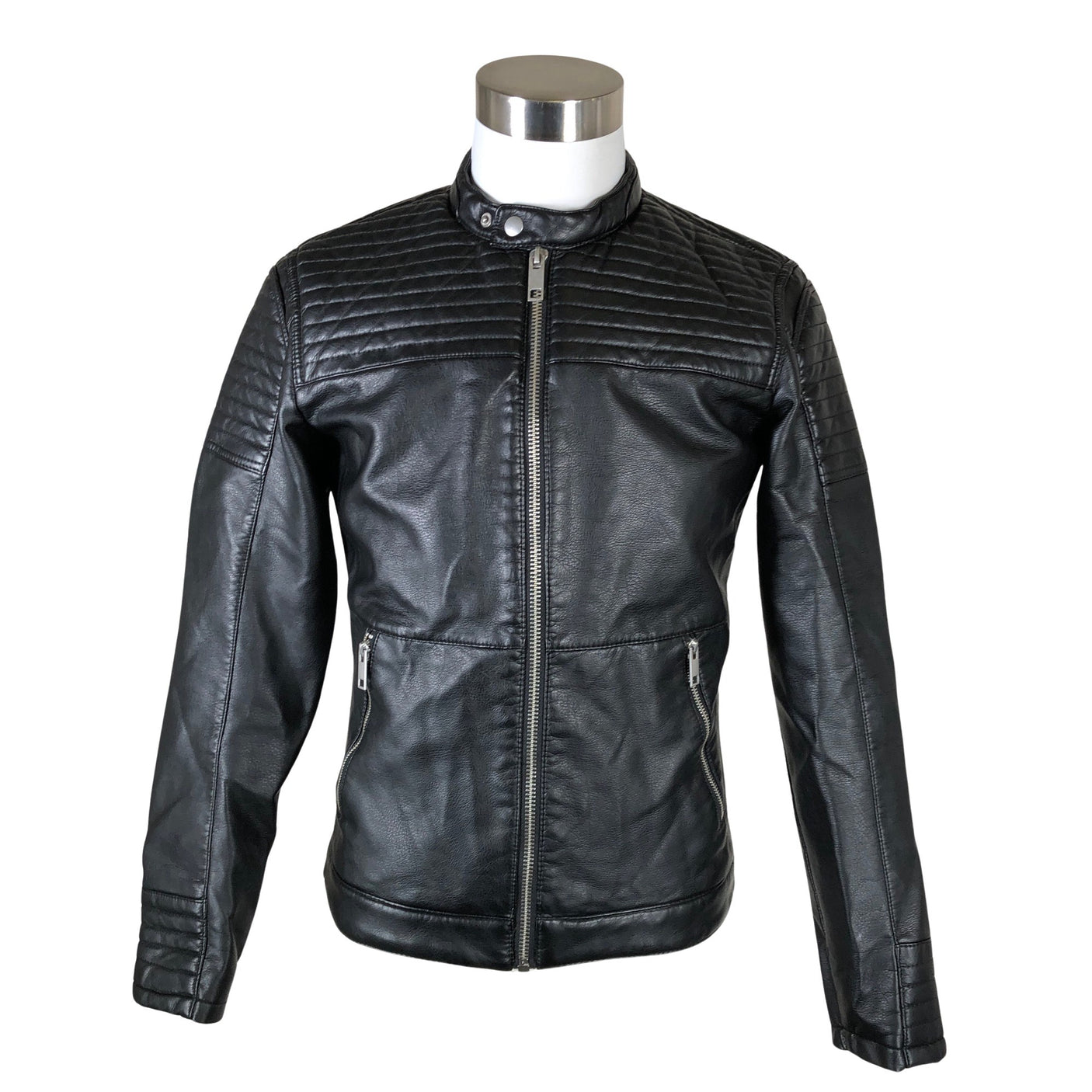 Unisex Jack & Jones - Nahkatakki, koko M - (1)