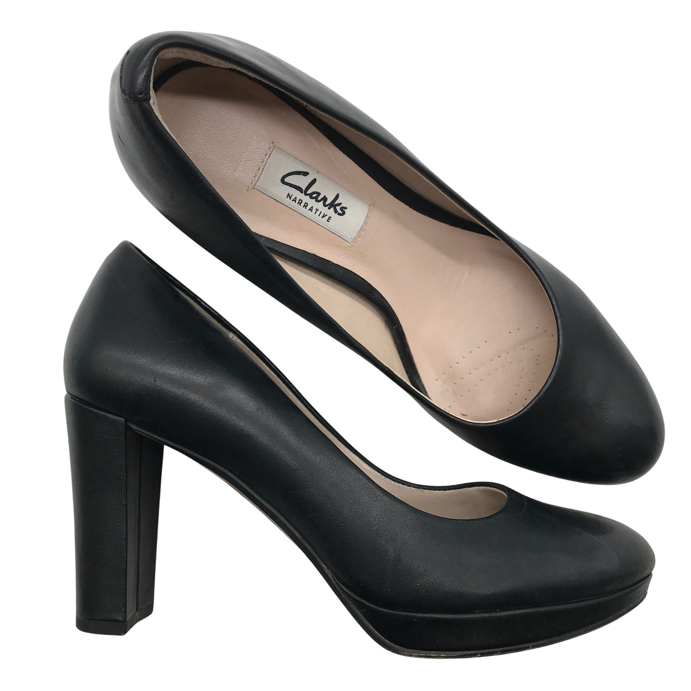 Unisex Clarks - Korkokengät, koko 38 - (1)