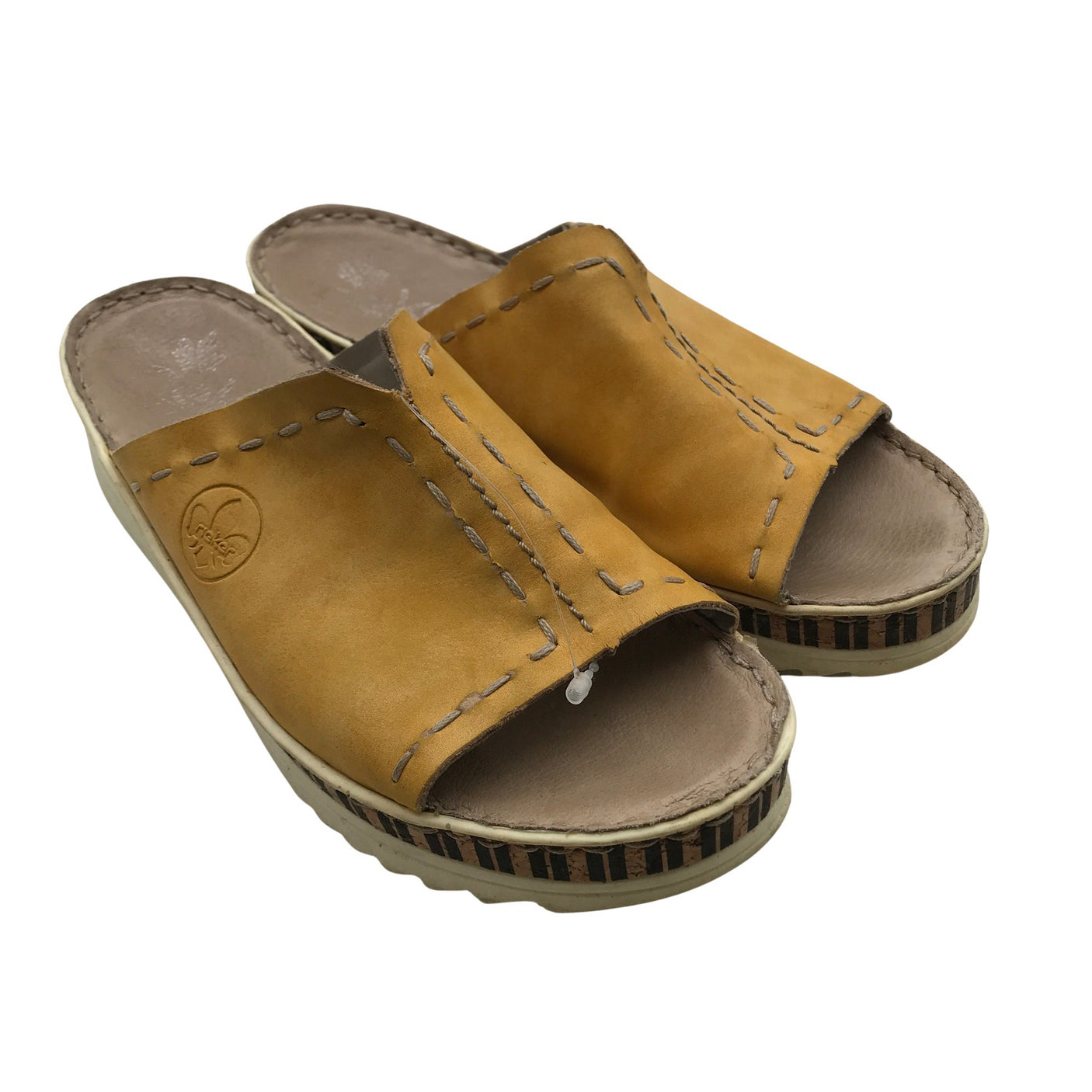 Unisex Rieker - Kiilakorkosandaalit, koko 37 - (2)