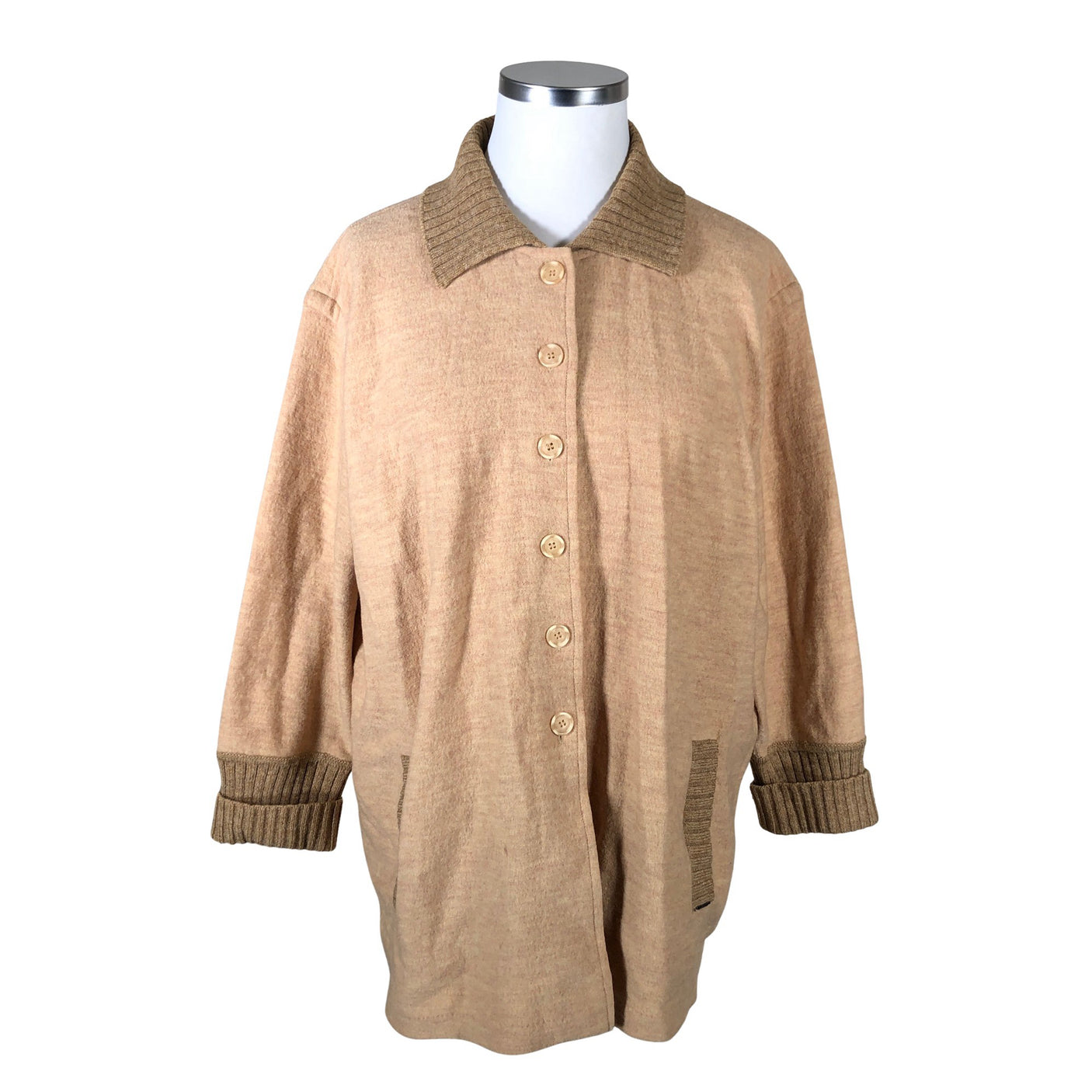 Unisex Sand - Neuletakki, koko 42 - (1)
