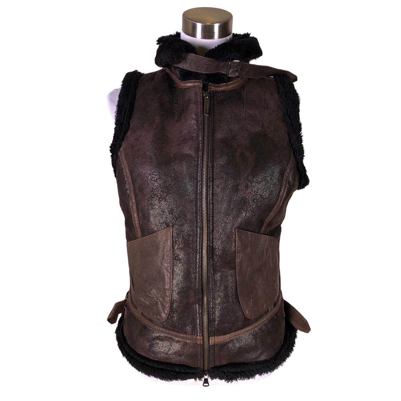 Unisex Sand - Tekoturkisliivi, koko 40 - (1)