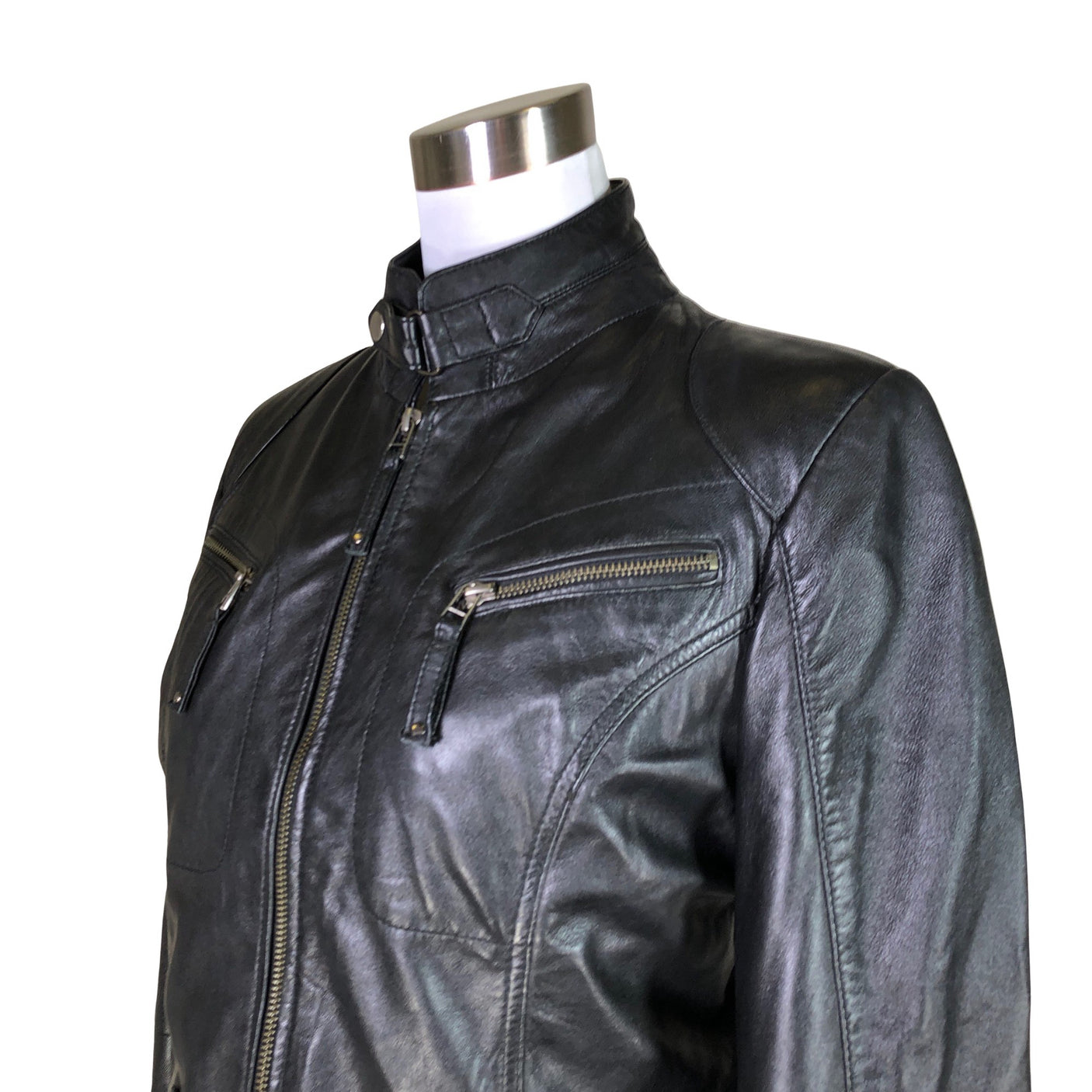 Unisex Cabrini - Nahkatakki, koko 36 - (3)