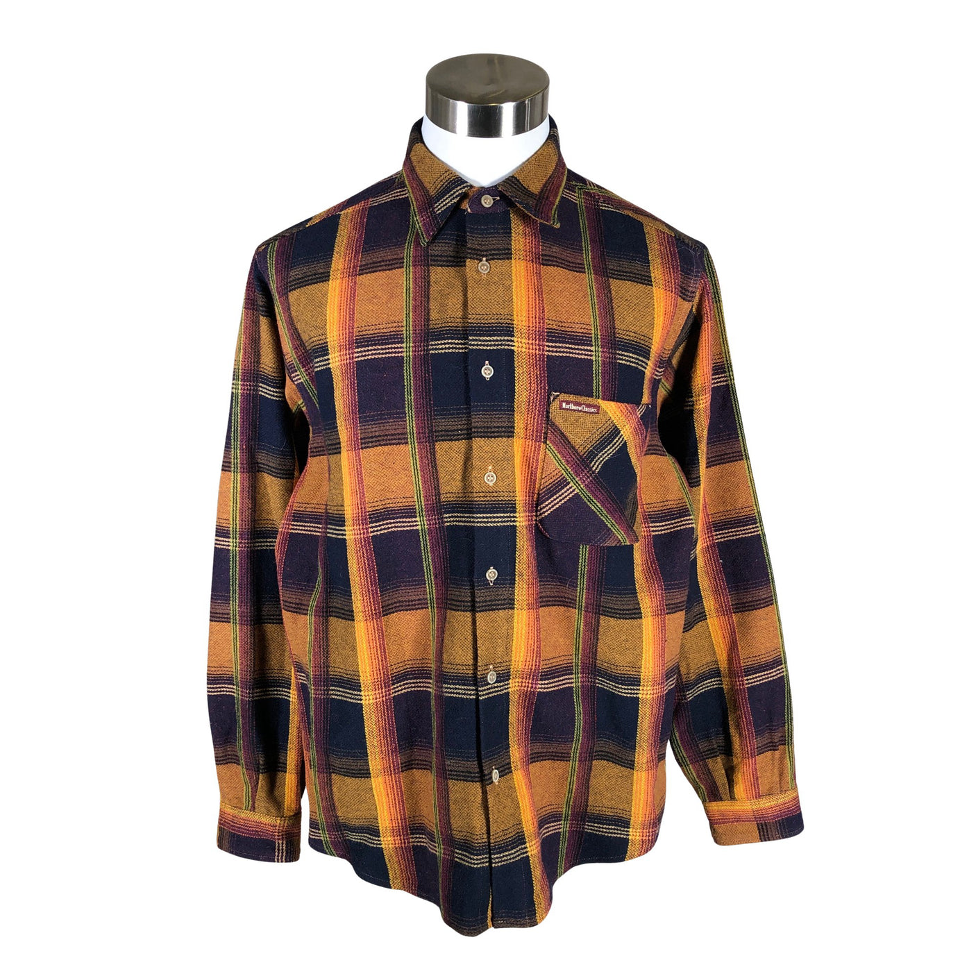 Unisex Marlboro Classics - Flanellipaita, koko L - (1)