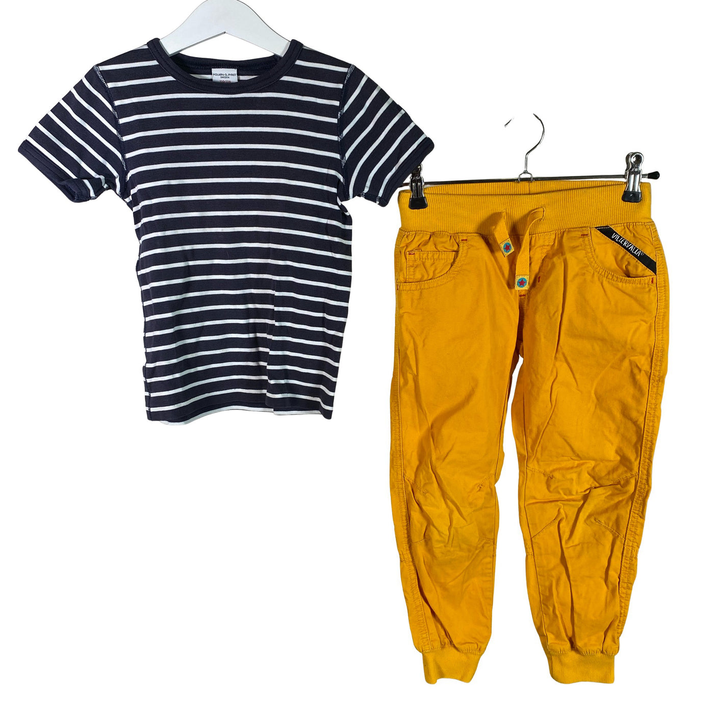 Unisex Villervalla - Kangashousut, koko 110 - 116 - (1)