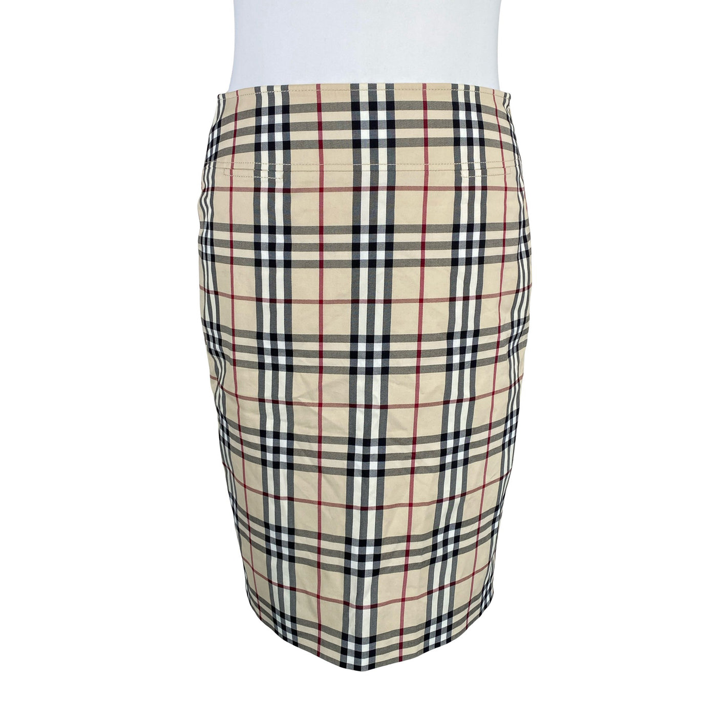 Unisex Burberry - Suora hame, koko 42 - (1)