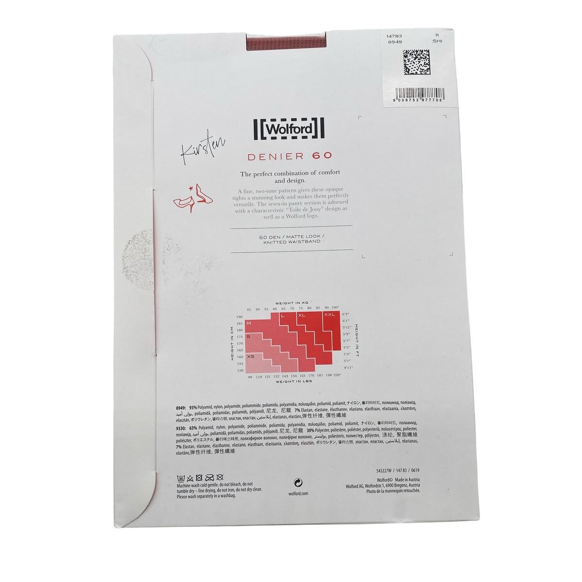 Unisex Wolford - Sukkahousut, ohuet, koko 40 - (2)