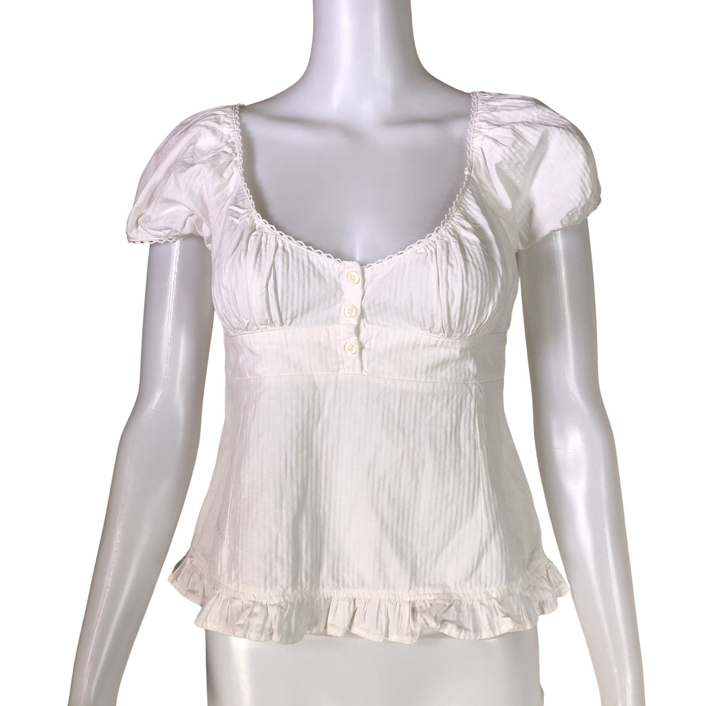 Unisex Brandy Melville - Lyhythihainen pusero, koko 36 - (1)
