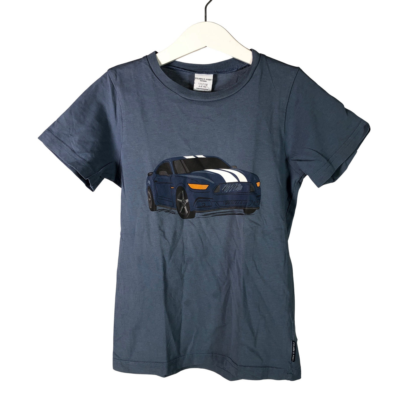 Unisex Polarn O. Pyret - T-paita, koko 122 - 128 - (1)