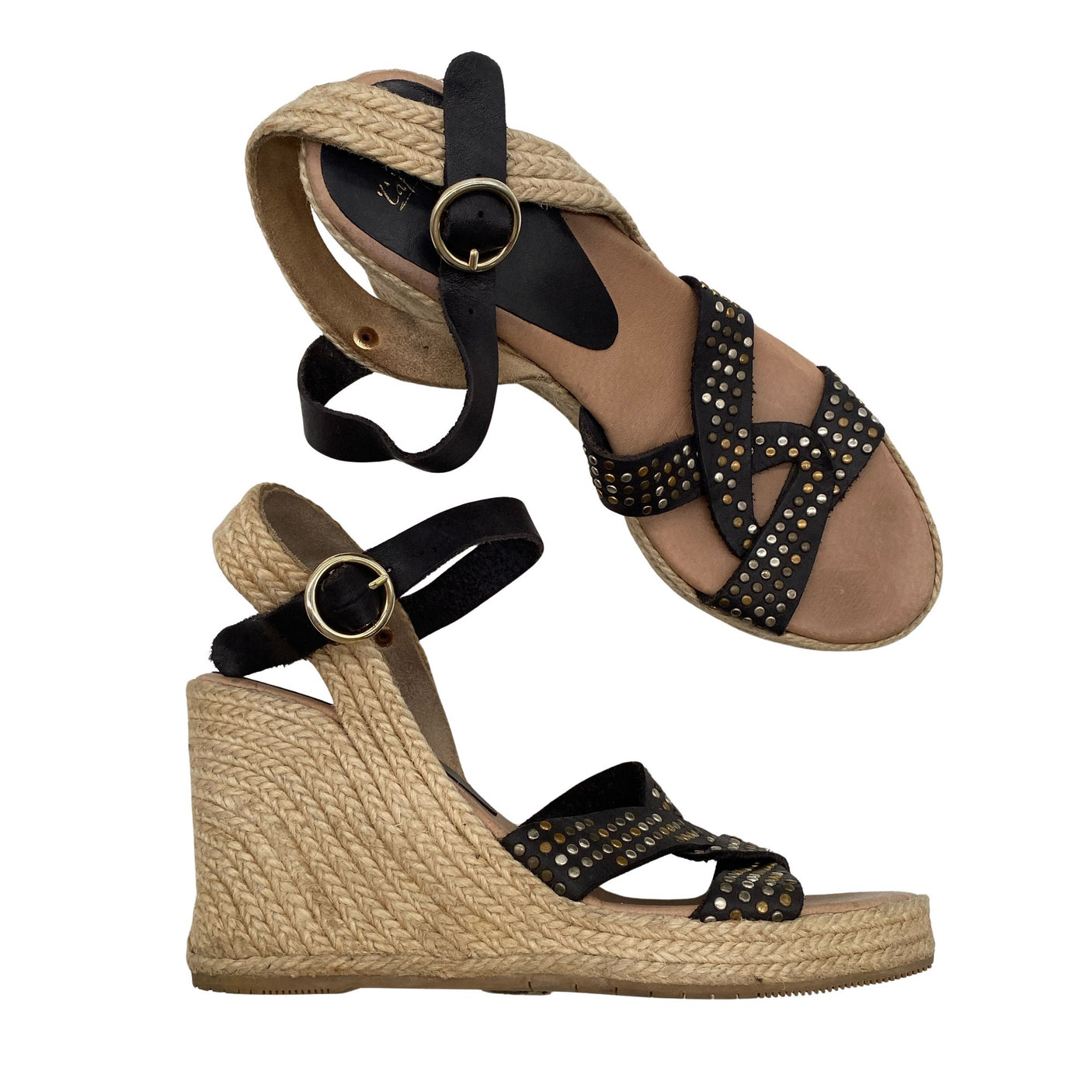 Unisex Galeries Lafayette - Korolliset sandaalit, koko 38 - (1)