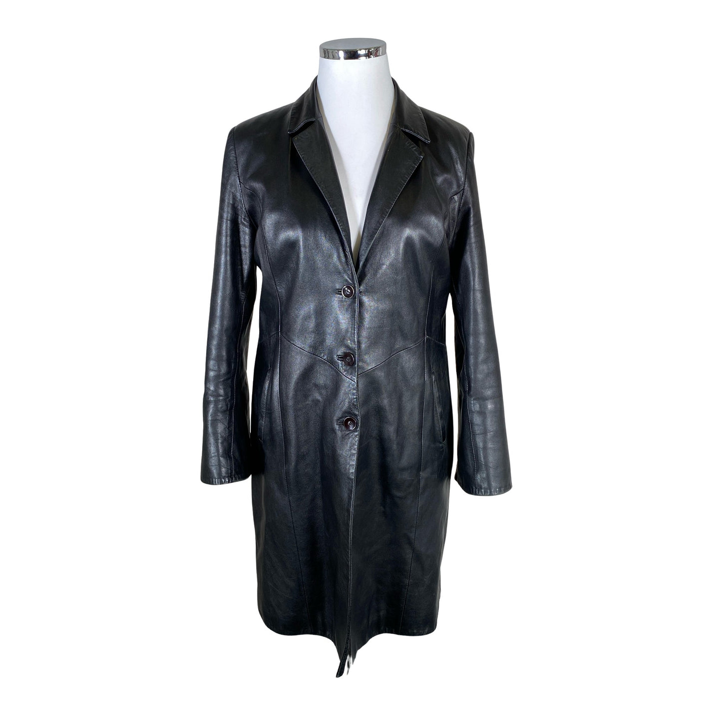 Unisex Fidanelli - Nahkatakki, koko 42 - (1)