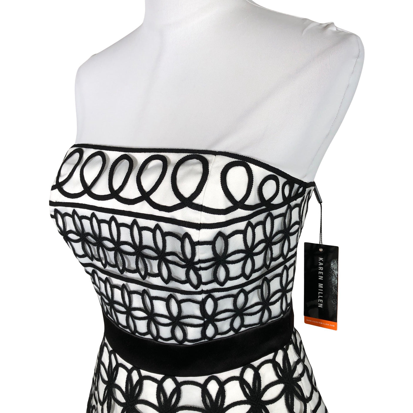 Unisex Karen Millen - Juhlamekko, koko 40 - (3)