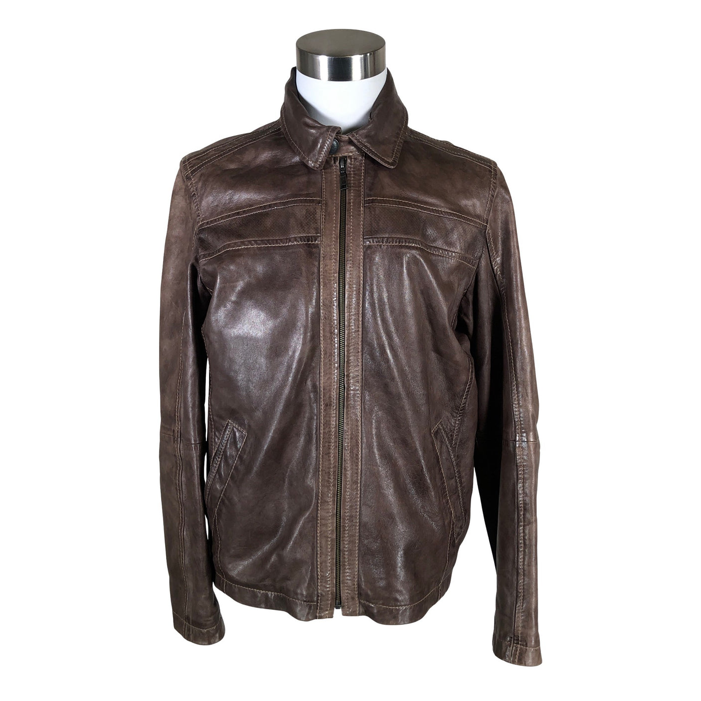 Unisex Bugatti - Nahkatakki, koko XL - (1)