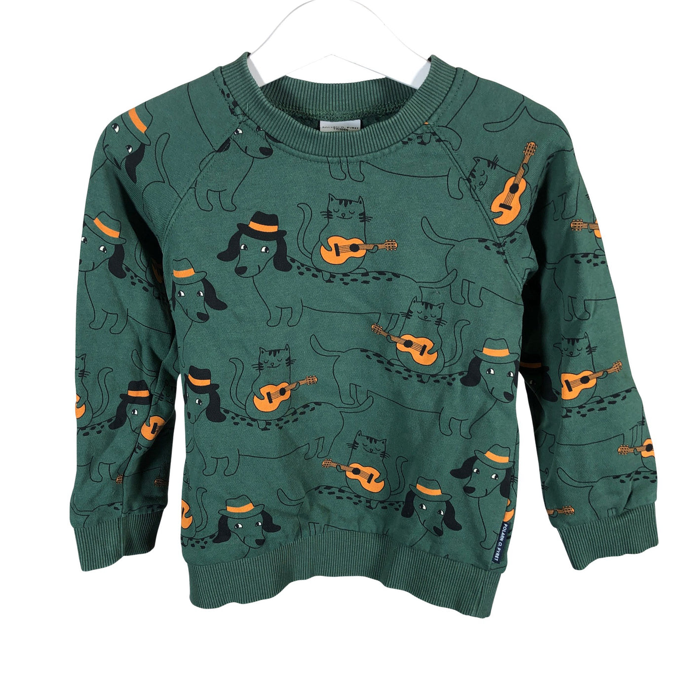 Unisex Polarn O. Pyret - Collegepaita, koko 98 - 104 - (1)