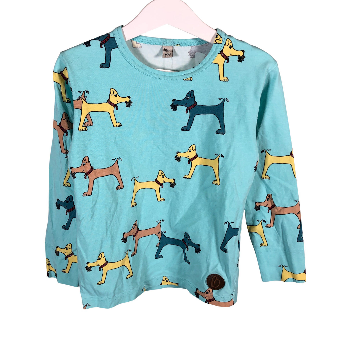Unisex Blaa - Trikoopaita, koko 98 - 104 - (1)