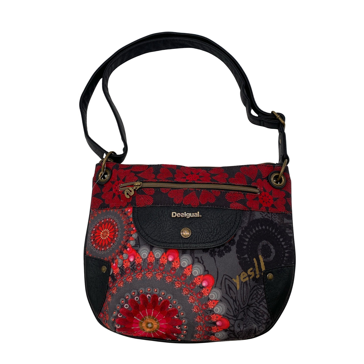 Unisex Desigual - Olkalaukku, koko Midi - (1)