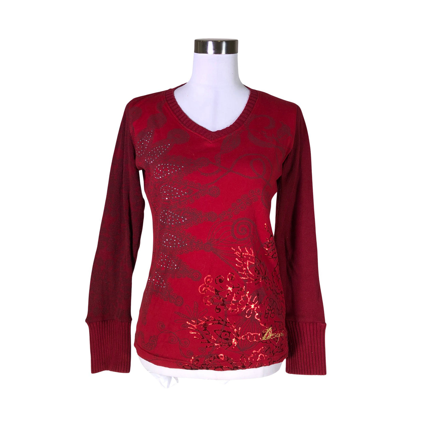 Unisex Desigual - Trikoopaita, koko 40 - (1)
