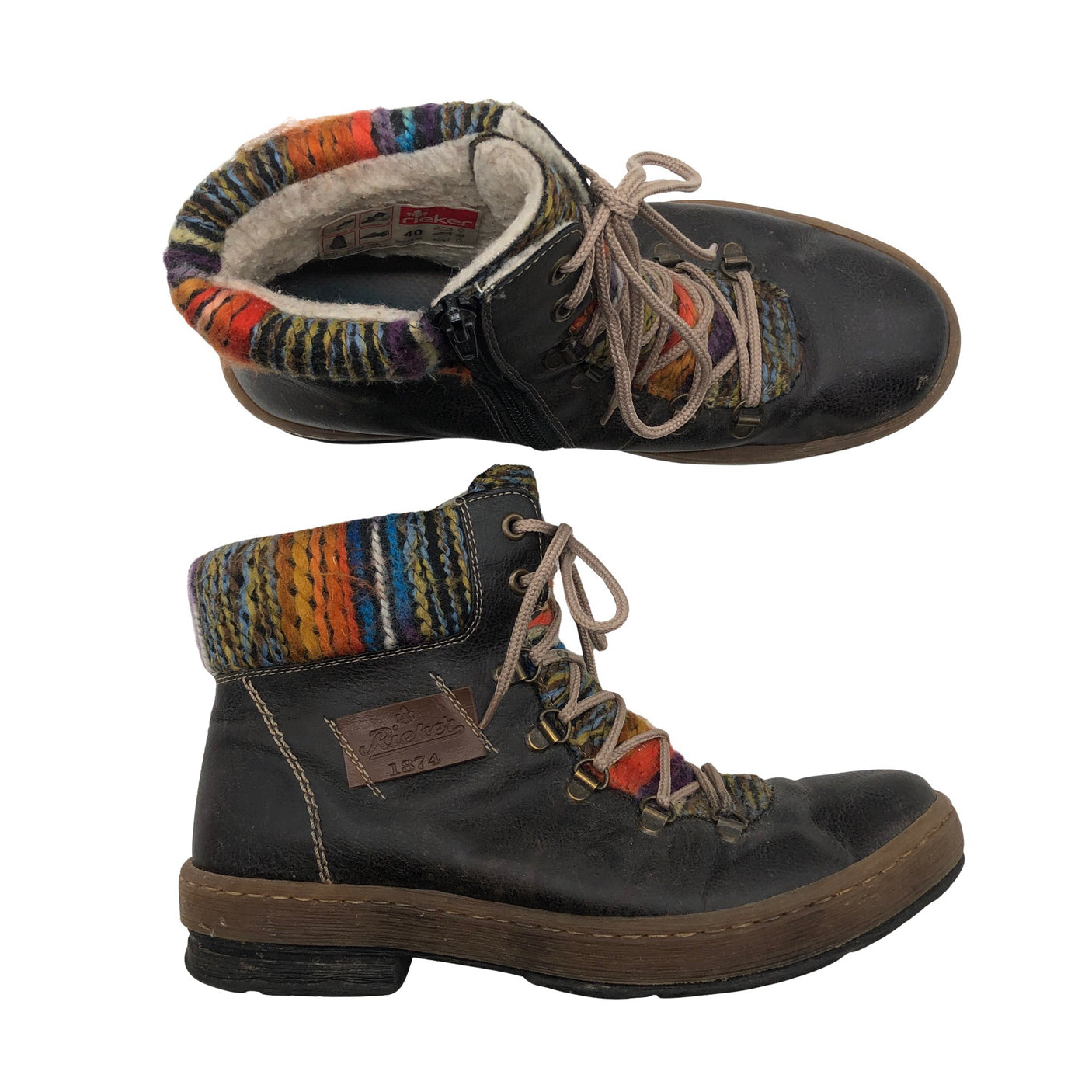 Unisex Rieker - Nilkkurit, koko 40 - (1)