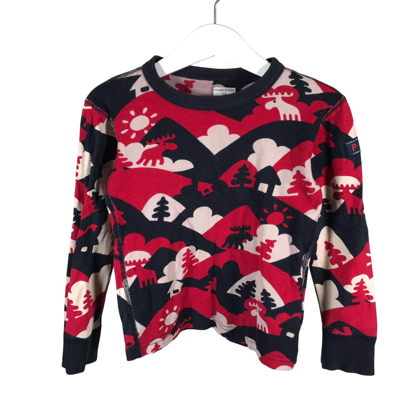 Unisex Polarn O. Pyret - Trikoopaita, koko 98 - 104 - (1)